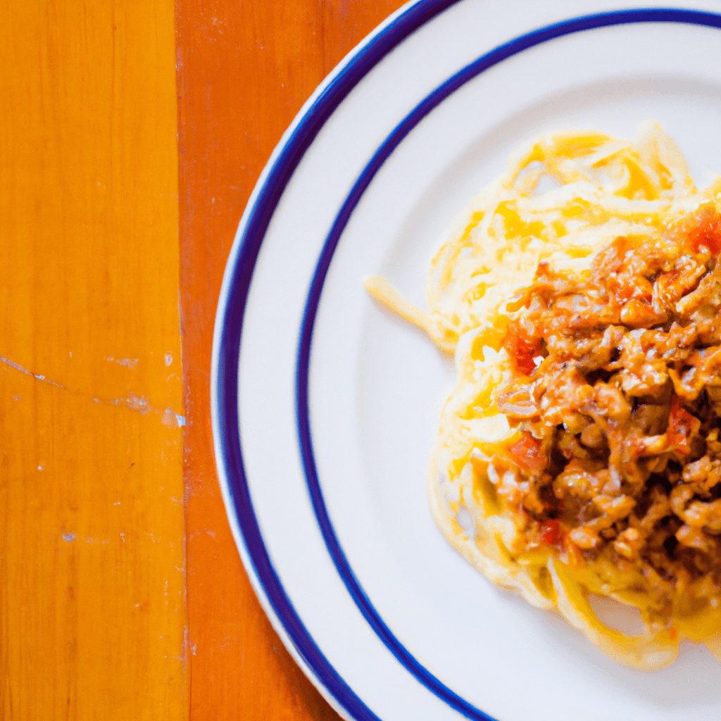 Homemade Spaghetti Bolognese Recipe