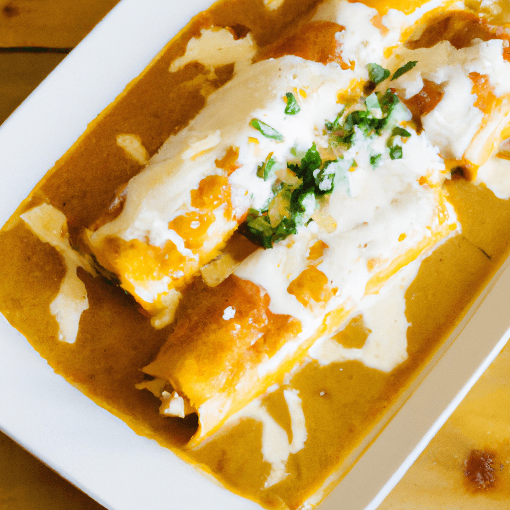 Delicious homemade Homemade Chicken Enchiladas Recipe