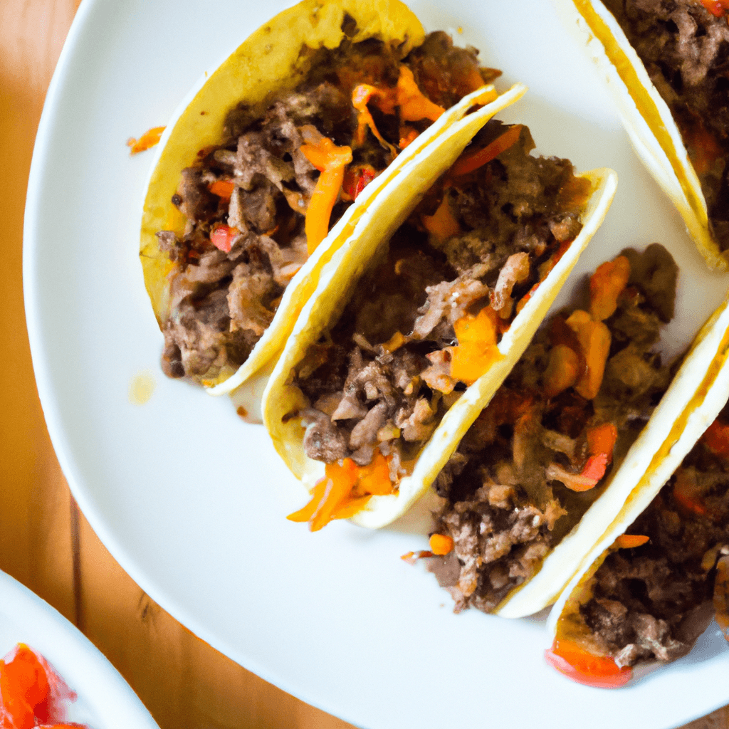 Delicious homemade Homemade Ground Beef Tacos Recipe