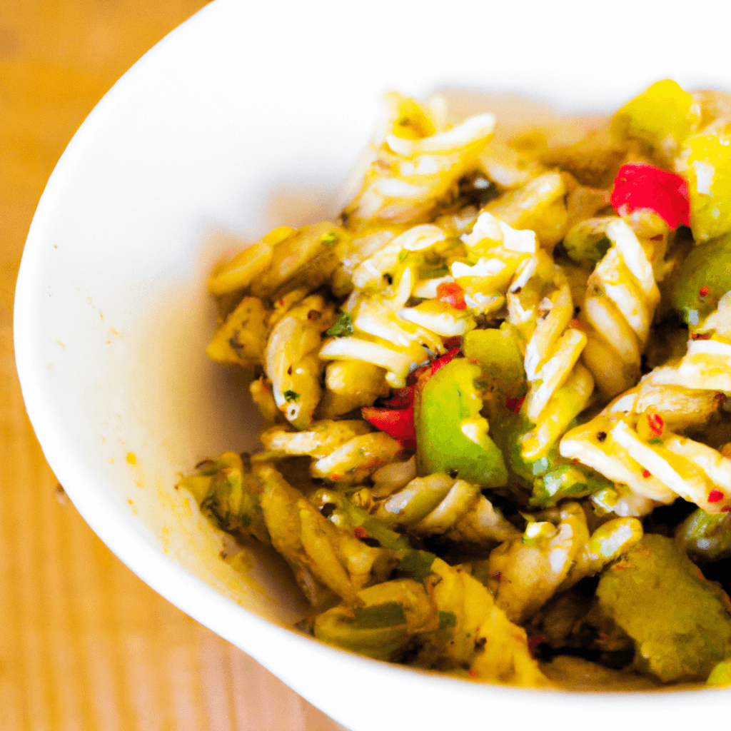 No Cook Pasta Salad