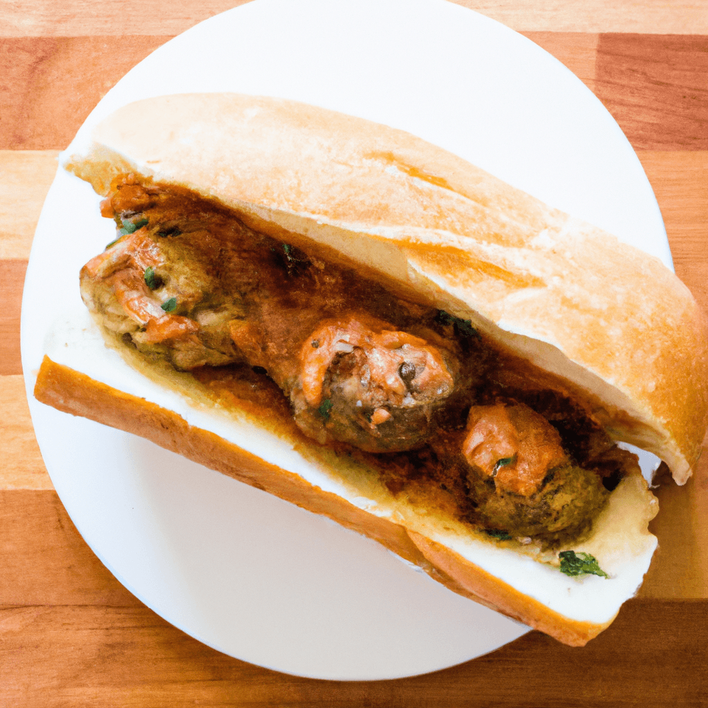 Homemade Meatball Sub Recipe