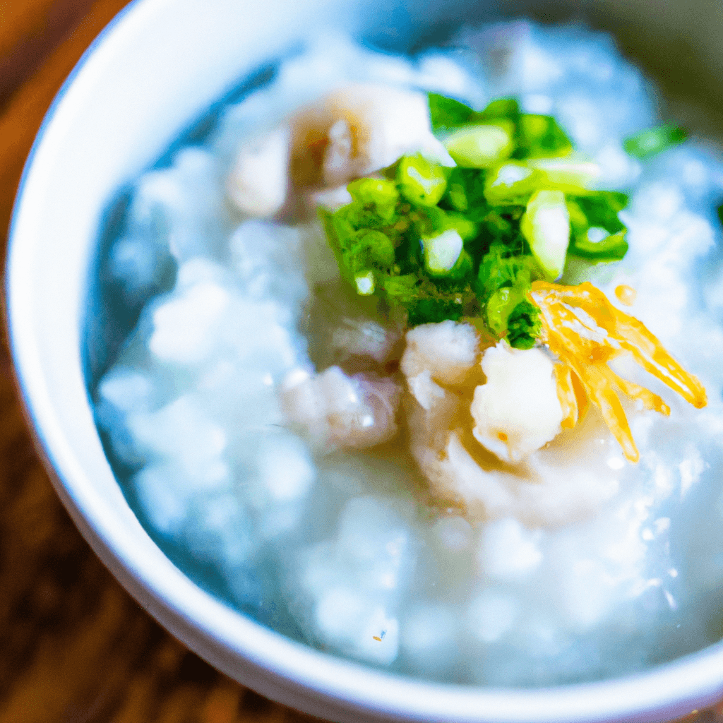 Delicious homemade Homemade Congee Rice Bowl