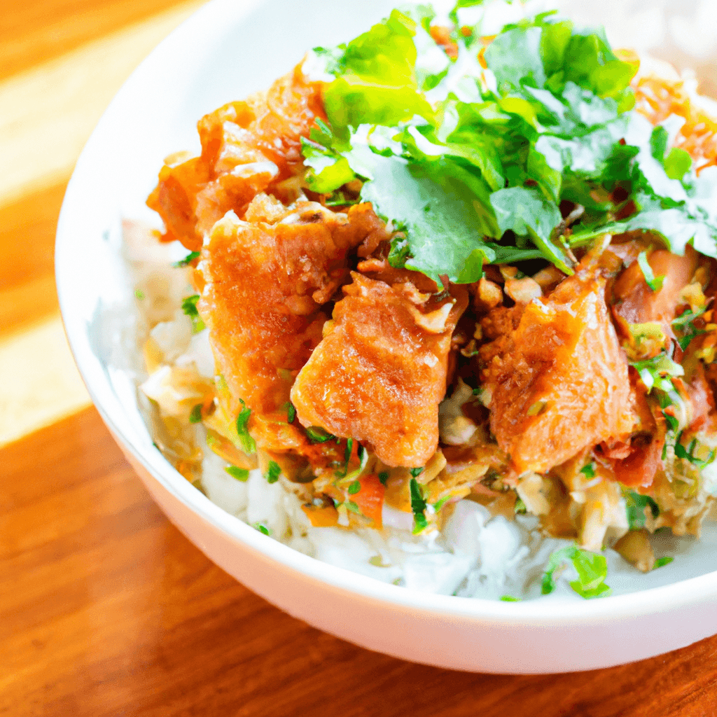 Delicious homemade Homemade Spicy Tuna Crispy Rice Bowl