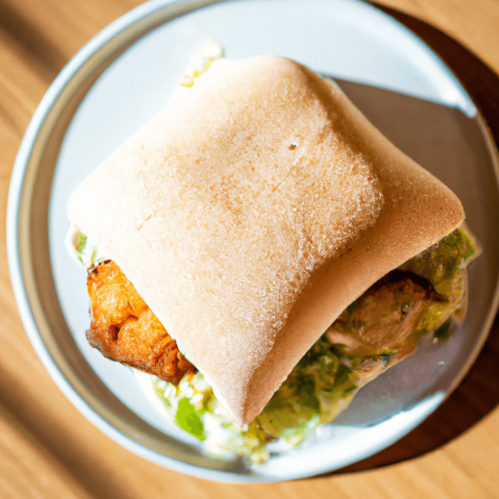 Delicious homemade Homemade Crispy Chicken Burger Folded Wrap - Medium recipe with step-by-step instructions