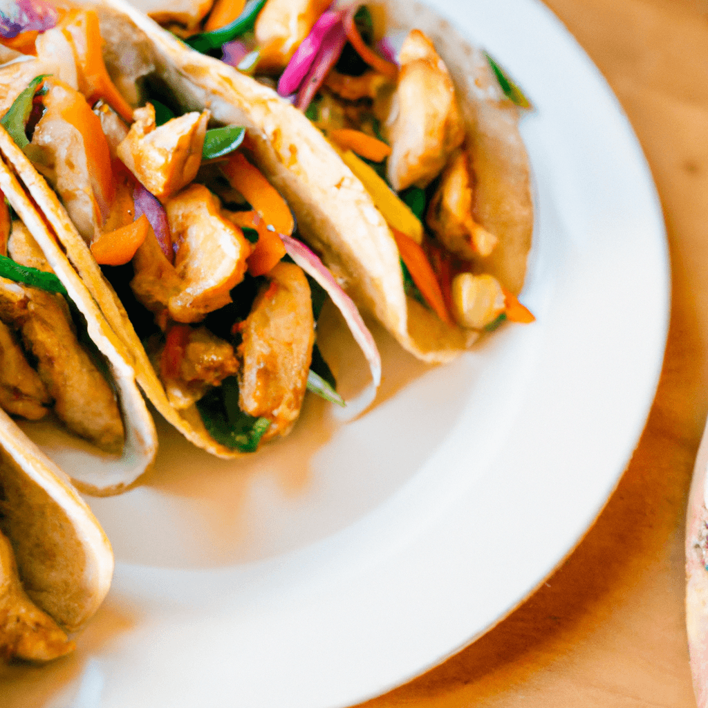 Homemade Baked Chicken Tacos