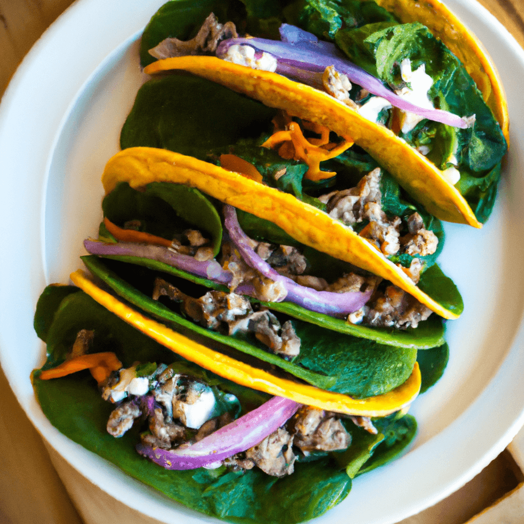 Meal Prep Spinach Tacos