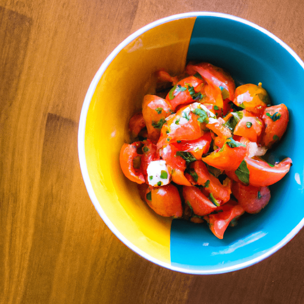 High Protein Tomato Salad