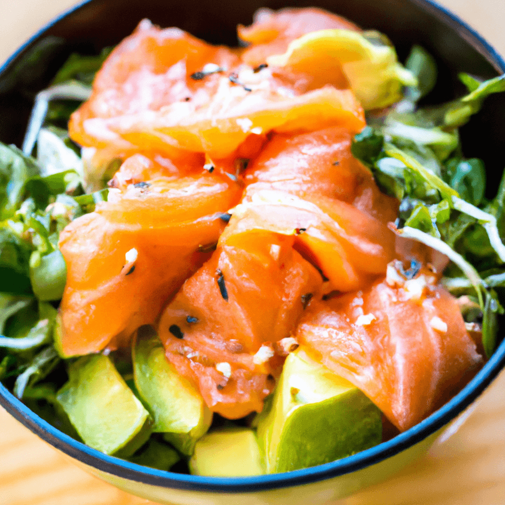 Healthy Salmon Bowl